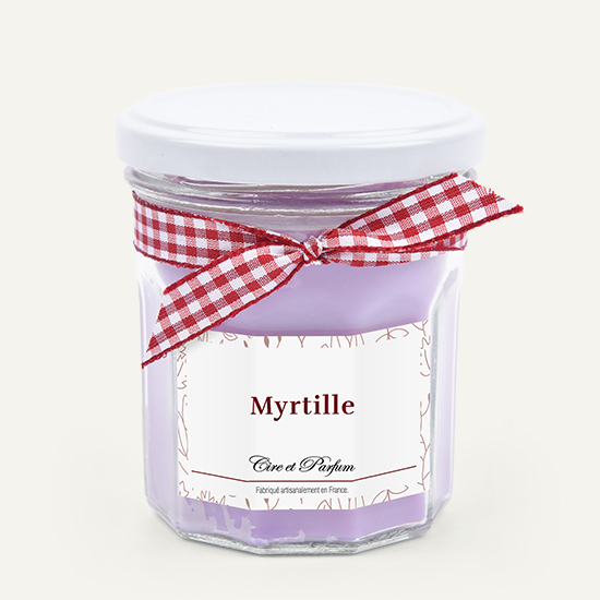 Bougie Myrtille - Cire et Parfum