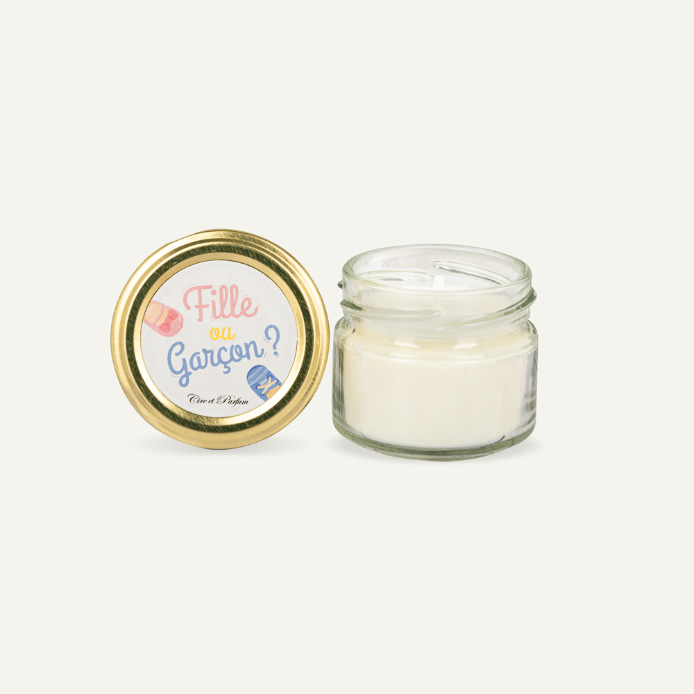 Bougie Gender reveal - Cire et Parfum